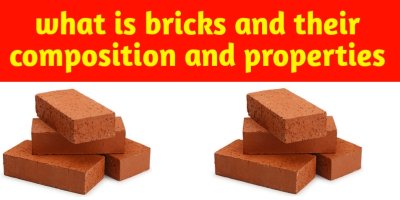 What is bricks and their composition and properties