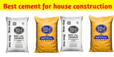 Which is best cement for house construction