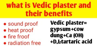 What is Vedic plaster and their benefit