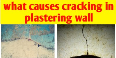 What causes cracking in plaster walls