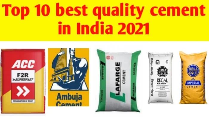 Top 10 best quality Cement in India 2021