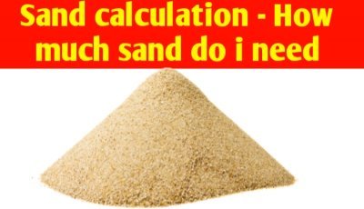 How Much Is Sand