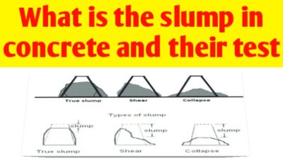 What is the slump in concrete | concrete slump test