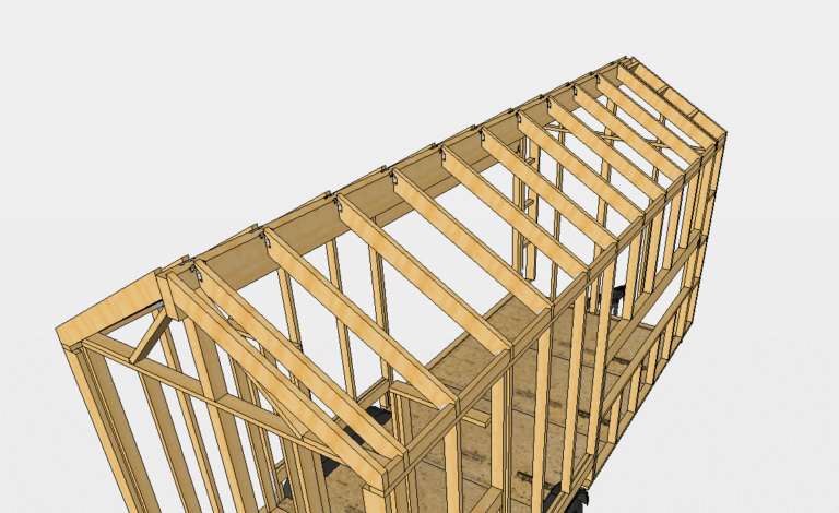 What size ridge beam for 2×4, 2×6, 2×8, 2×10 rafter - Civil Sir