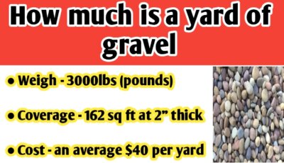 How much is a yard of gravel