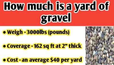 How much is a yard of gravel