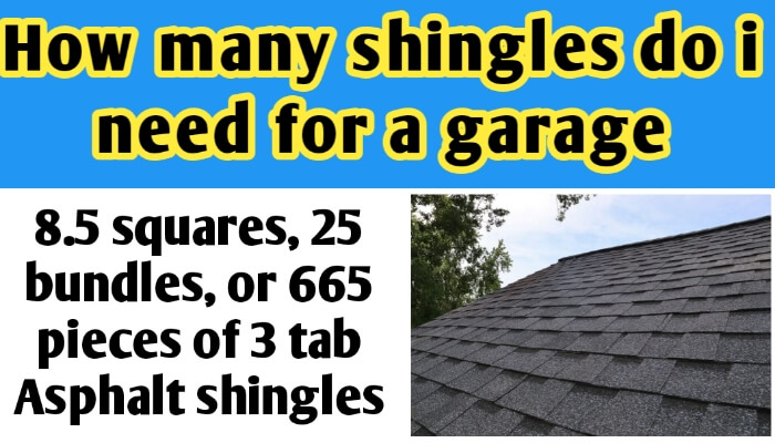 How many shingles do i need for a 24×24 garage