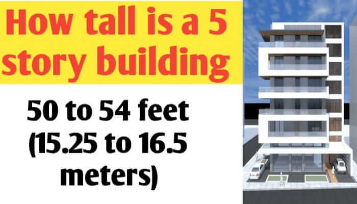 How Many Metres Is A 3 Story Building