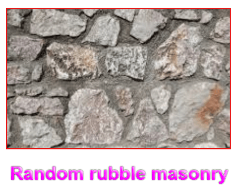 RR Masonry (Random rubble masonry)